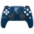 NBA Memphis Grizzlies Distressed PS5 Controller Skin